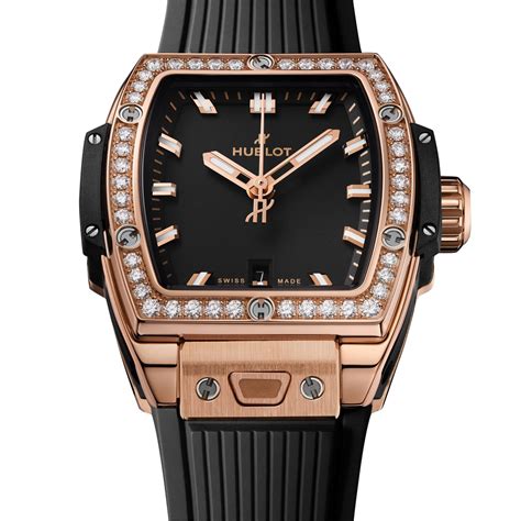 hublot spirit of big bang king gold diamonds|Hublot big bang original gold.